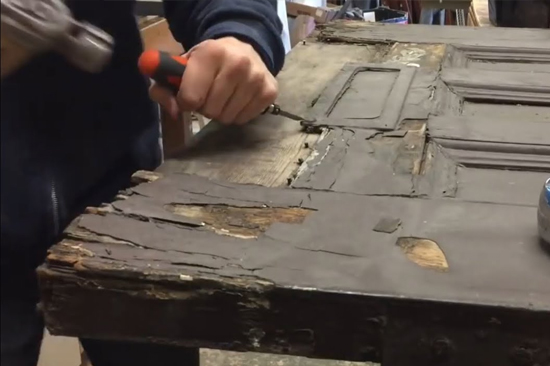 Burlingame-wooden-door-repair