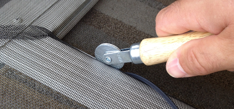 metal screen door repair in Burlingame